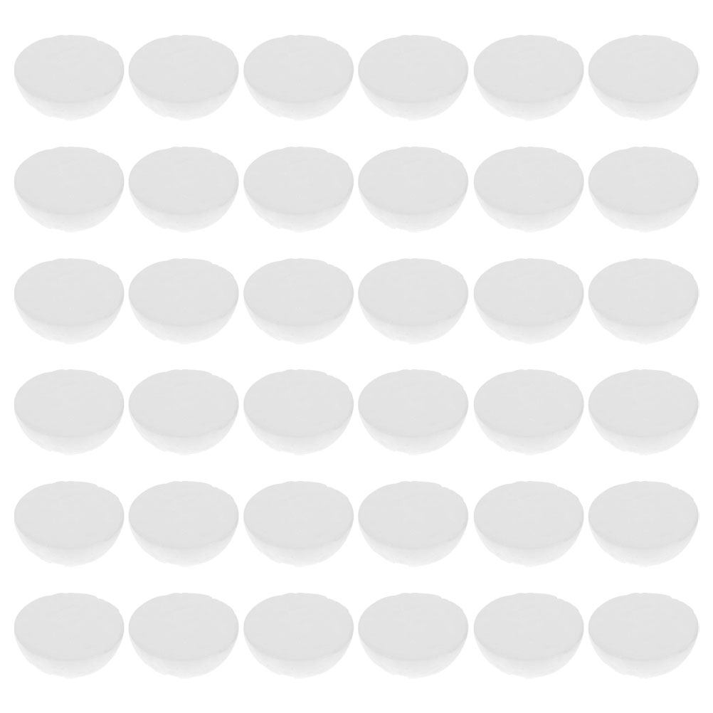 Wedding Supply Decor - 100 Stück Weiße Hemisphärische Schaumstoffbälle aus