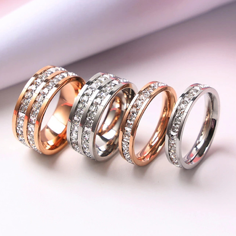 Wedding Zone - Luxus Rose Gold Farbe Einzigen Zweireihigen