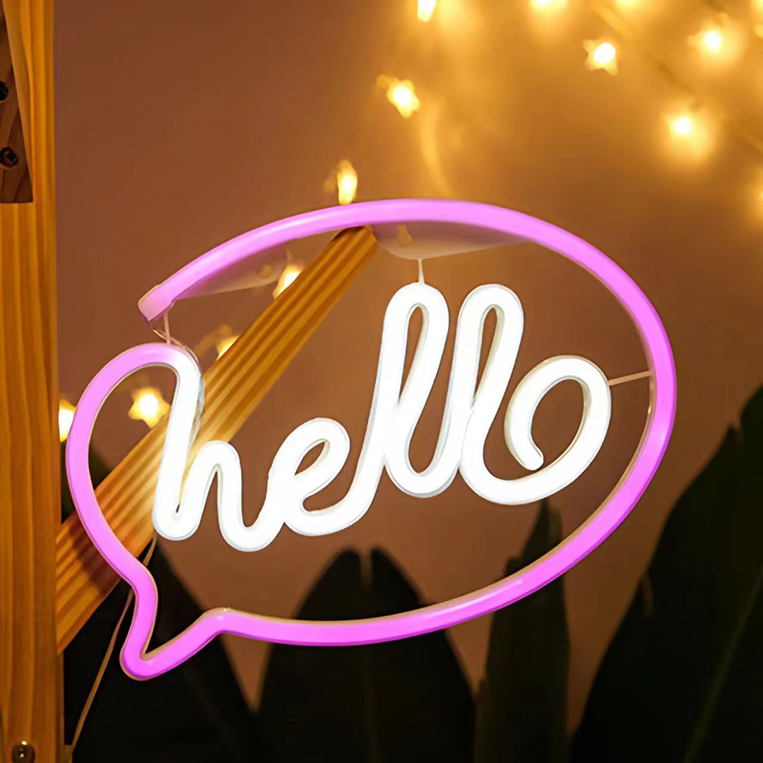 Hallo Neon LED Licht USB oder  – Wedding Power Supply Bewertung und Preis
