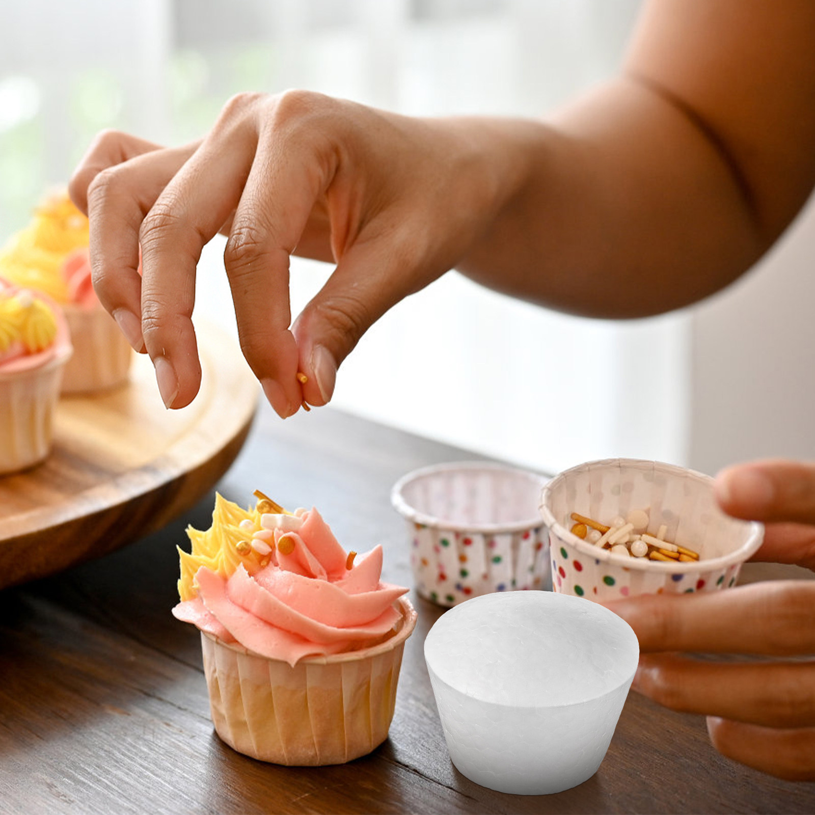20 Stück Kuchen-DIY-Cupcake-Sc – Wedding Supply Decor Bewertung und Preis