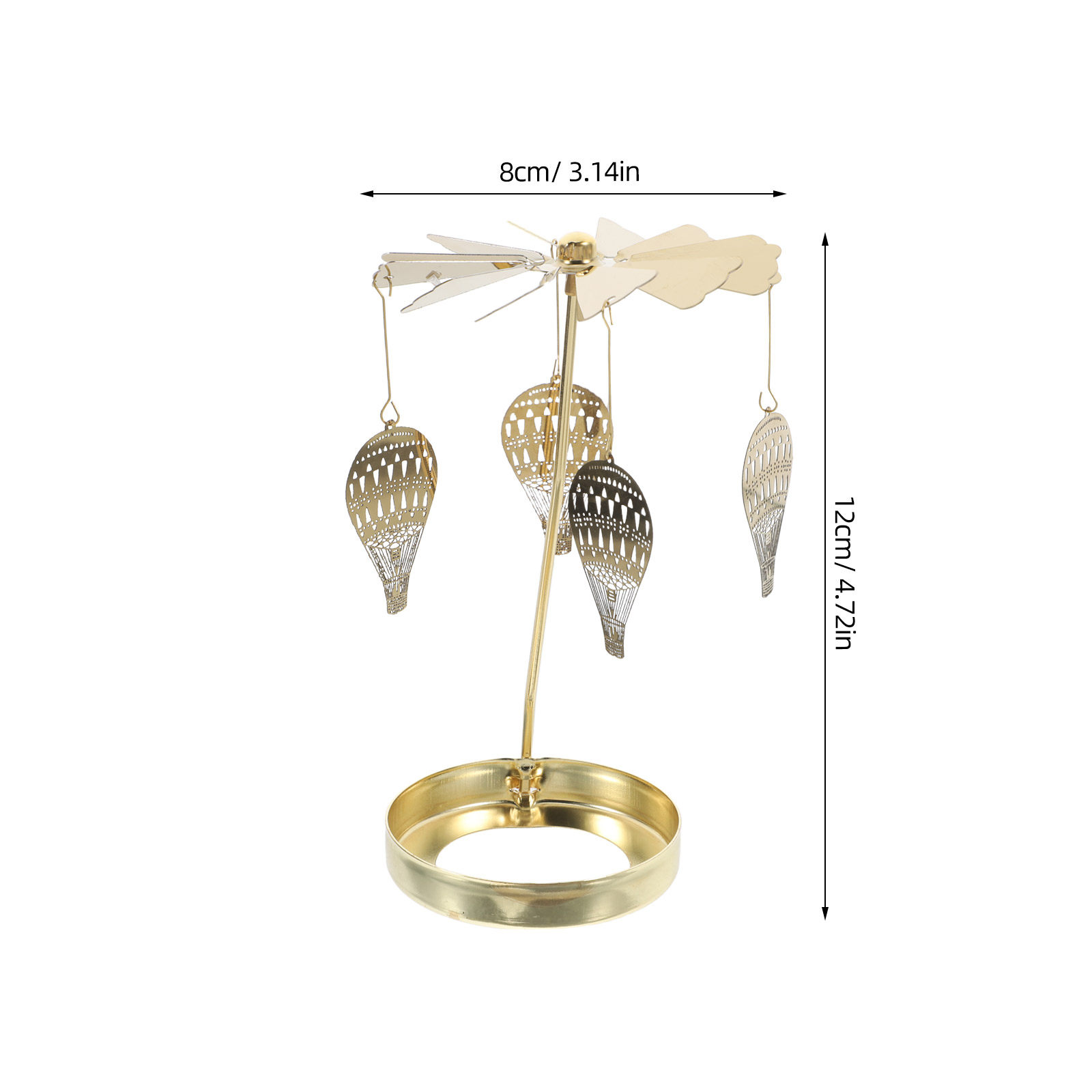 Drehbarer Metallhalter für Tee – Wedding Supply Decor Bewertung und Preis