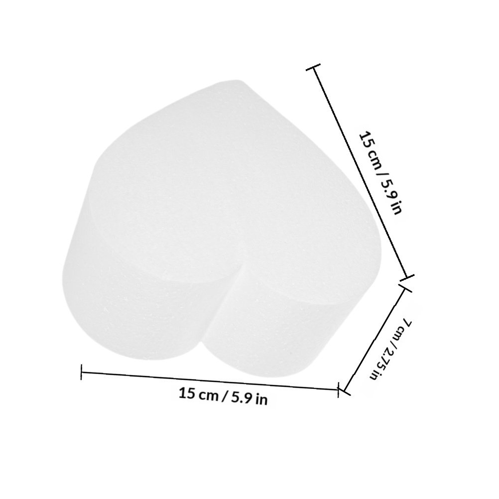 4 Stück Herzförmige Schaumstof – Wedding Supply Decor Bewertung und Preis