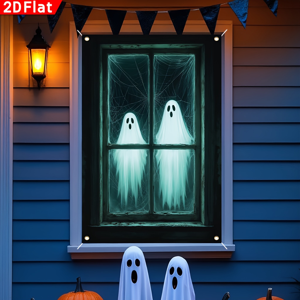 Horror-Halloween-Fensterbanner – Wedding Power Supply Bewertung und Preis