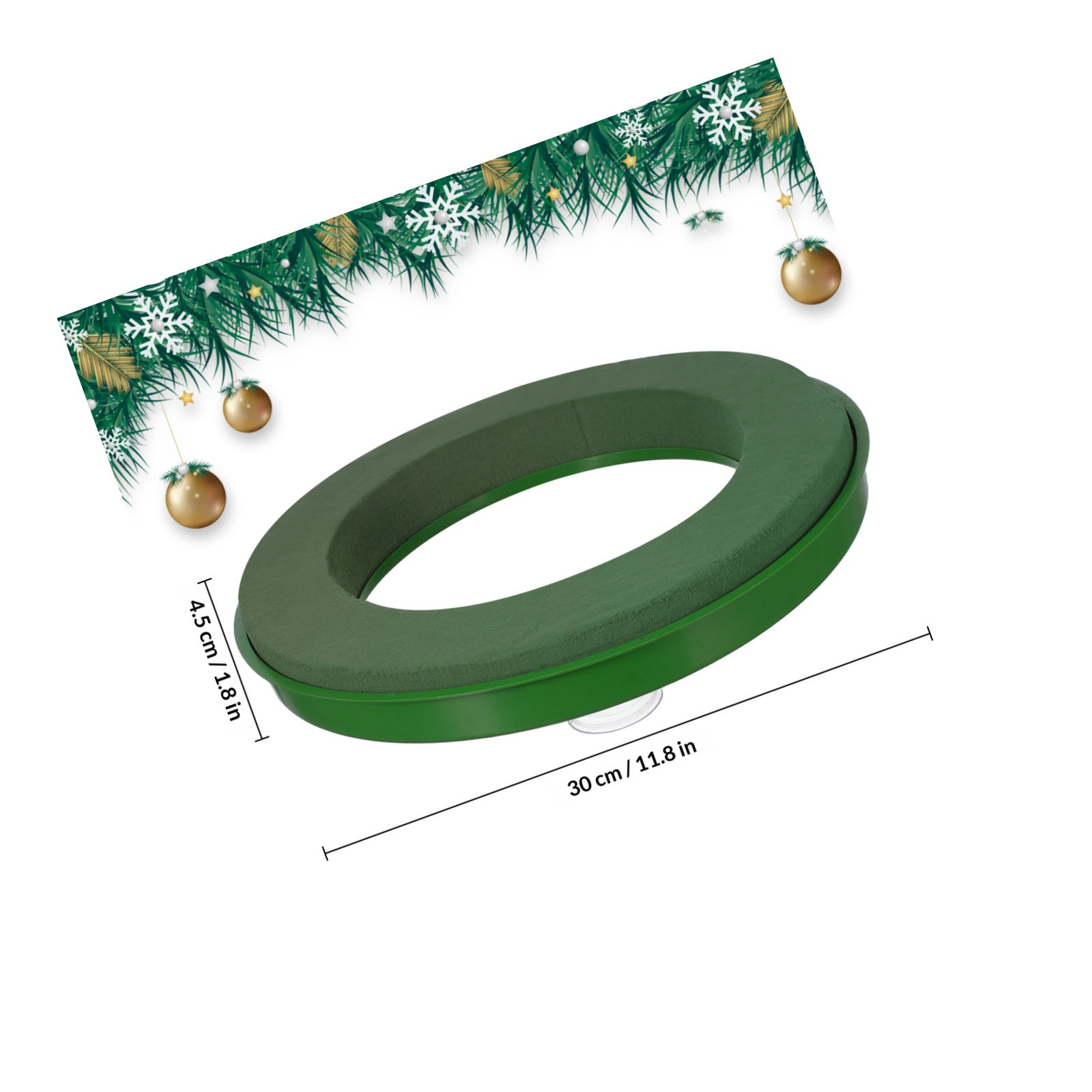 Kleiner Blumenschaumring mit S – Wedding Supply Decor Bewertung und Preis