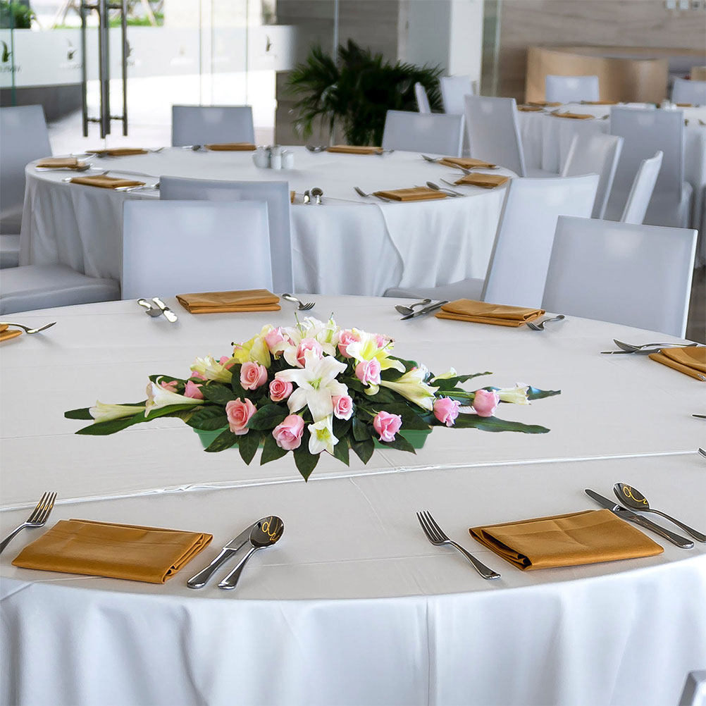 6 Stück Kunststoff-Blumenschum – Wedding Supply Decor Bewertung und Preis