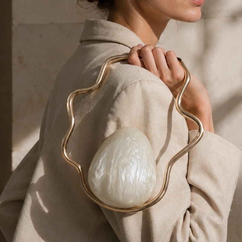 Damen Mini-Acryl-Eiertasche, N – Wedding Vendor Bewertung und Preis
