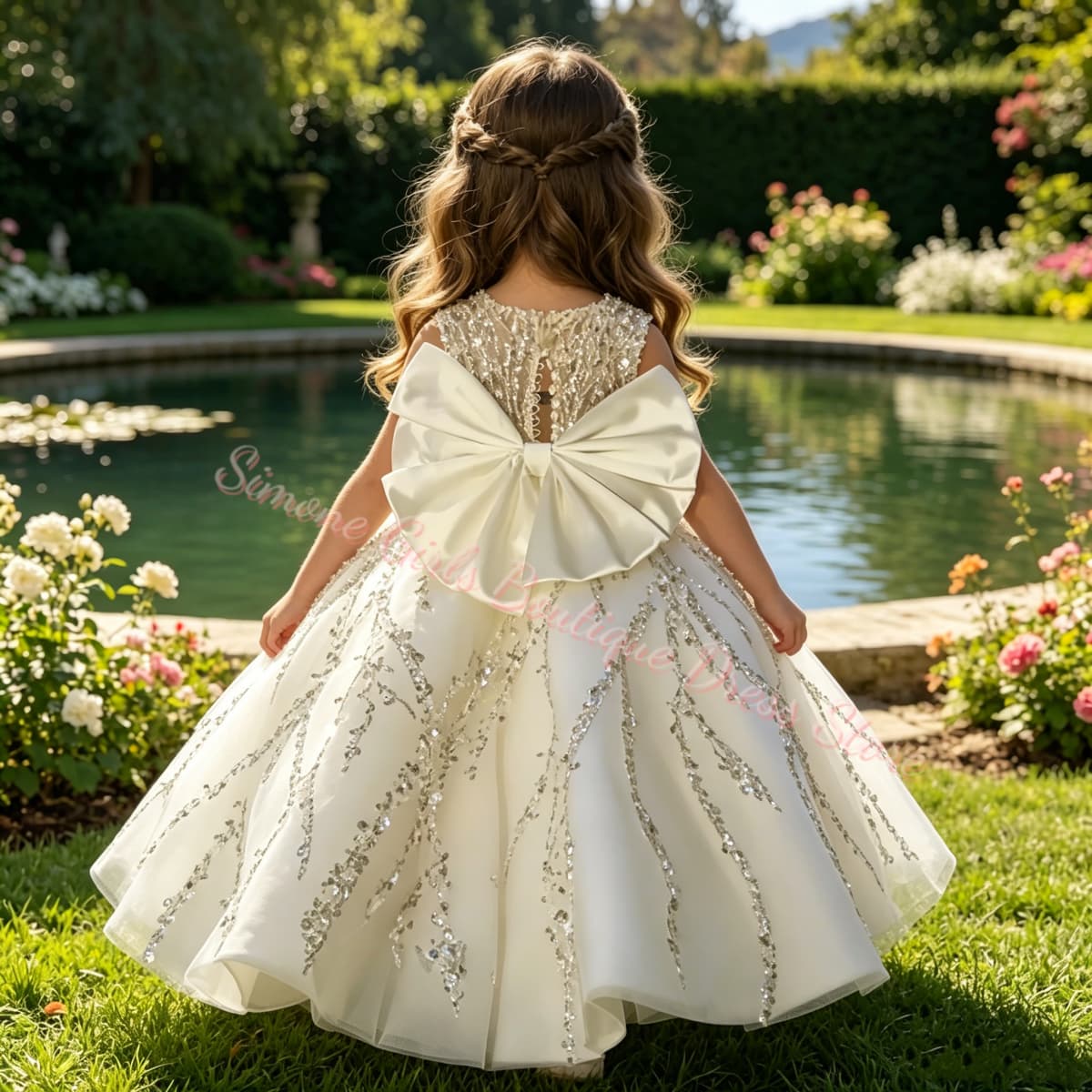 Blumenmädchenkleid Luxuriöses  – Bridal Sash Ribbon Bewertung und Preis