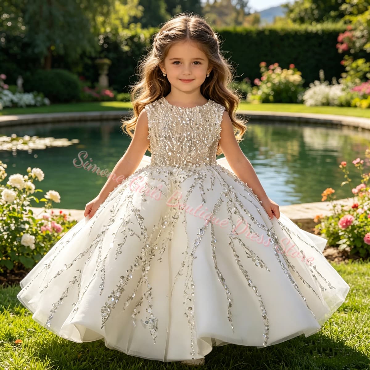 Blumenmädchenkleid Luxuriöses  – Bridal Sash Ribbon Bewertung und Preis