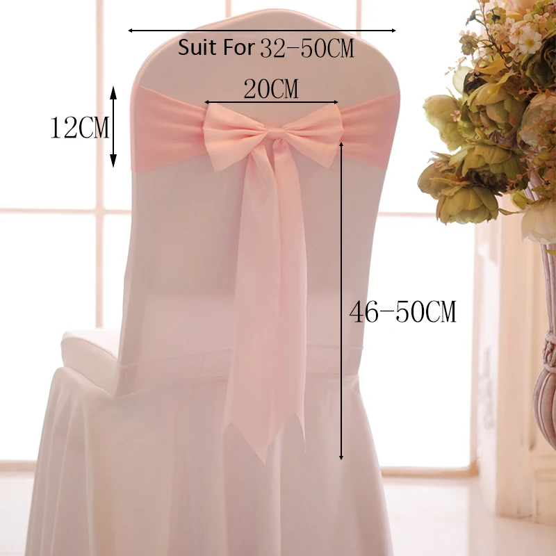 25 Stück Satin-Spandex-Stuhlbe – Bridal Sash Ribbon Bewertung und Preis