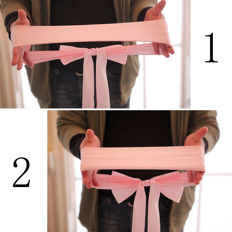 25 Stück Satin-Spandex-Stuhlbe – Bridal Sash Ribbon Bewertung und Preis