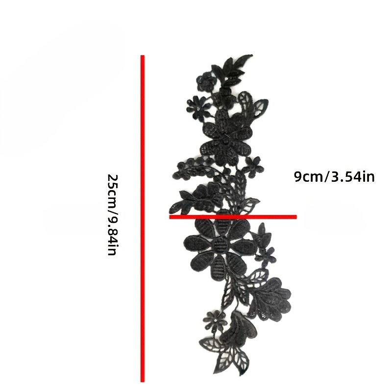 2 Paar hochwertige Blumen-Spit – Wedding Dress Supply Bewertung und Preis