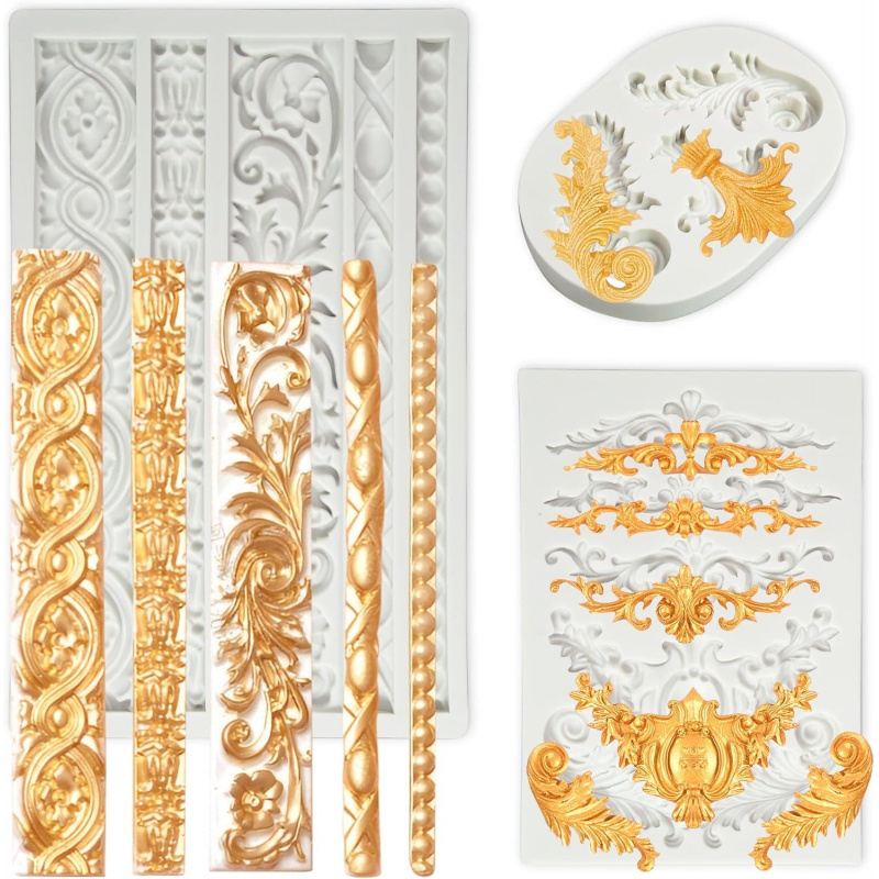 3er-Set Barock-Silikonformen,  – Wedding Vendor Bewertung und Preis